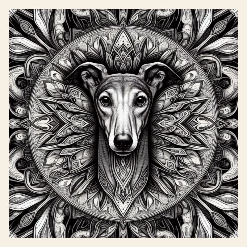 Mandala du lévrier