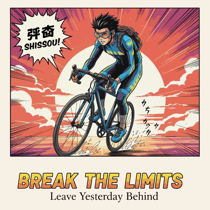 Héros du cyclisme Break The Limits