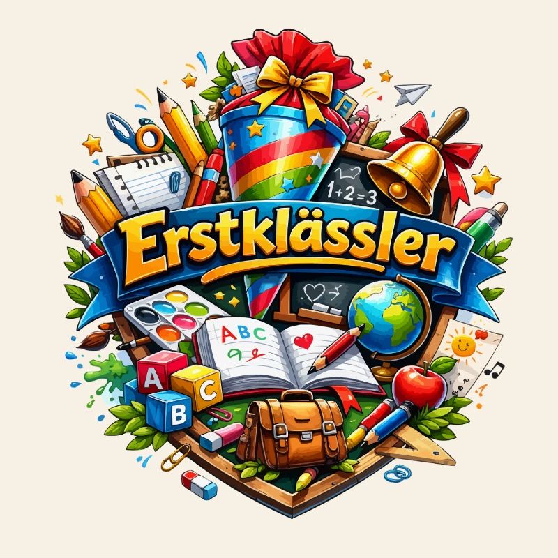First Grade Learning World Logo