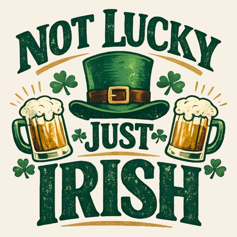 Not Lucky Just Irish
