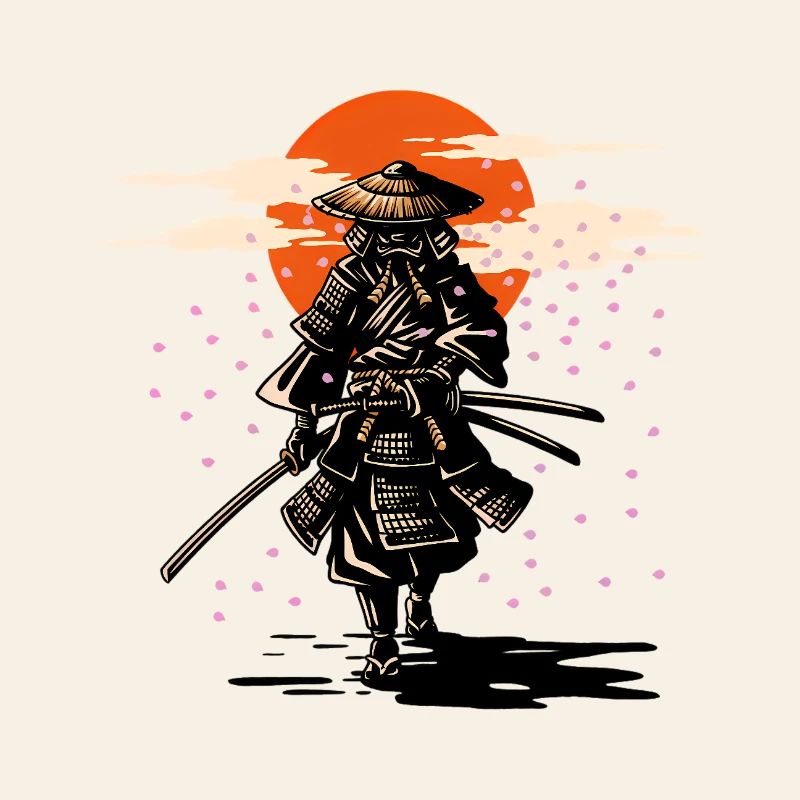 Samurai Sun and Sakura