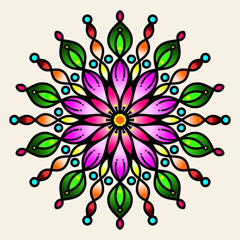 Tropical Rainbow Star