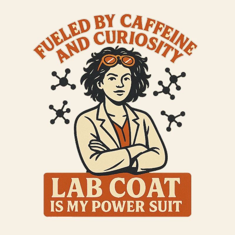 Lab Coat Power-Suit Coffee