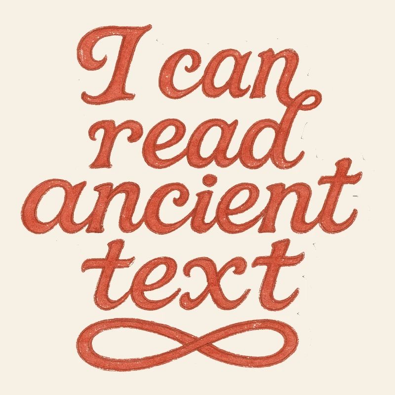 I Can Read Ancient Text