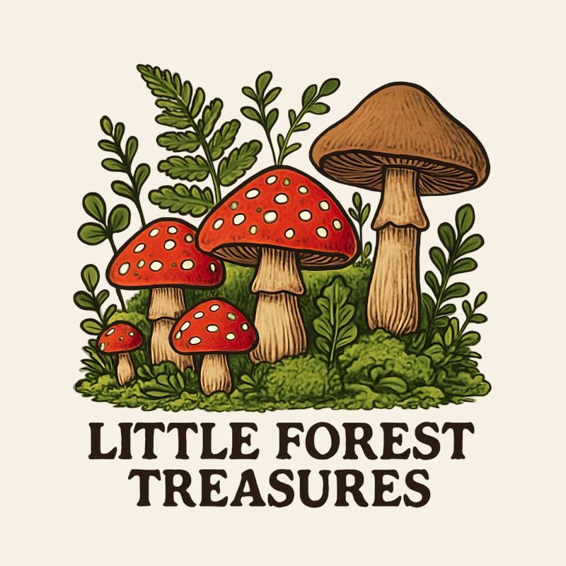 Small Forest Treasure Mushrooms