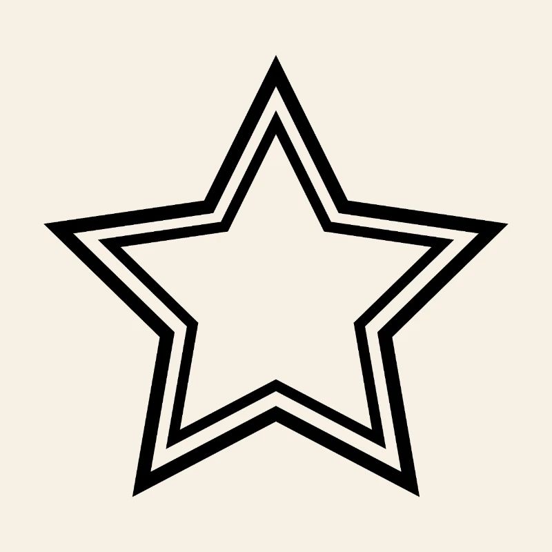 Star Double Frame