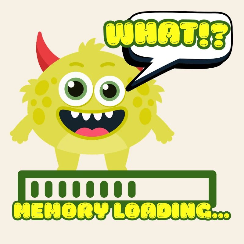 Memory Loading Monster Meme