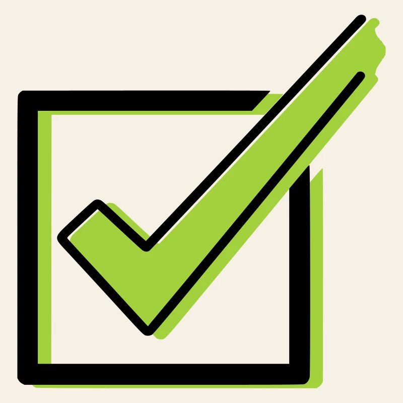 Tick Checklist Box Comic