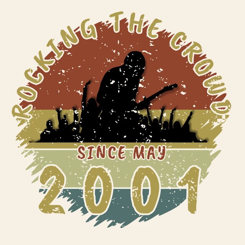 25th Birthday Rocking the crowd GIT 05/2001