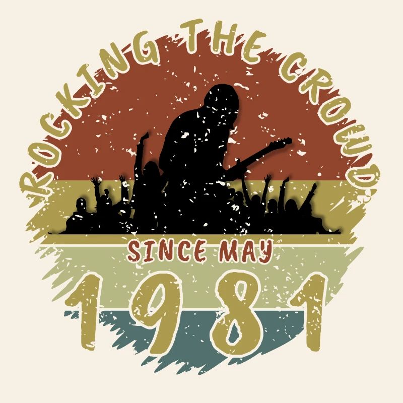 45th Birthday Rocking the crowd GIT 05/1981