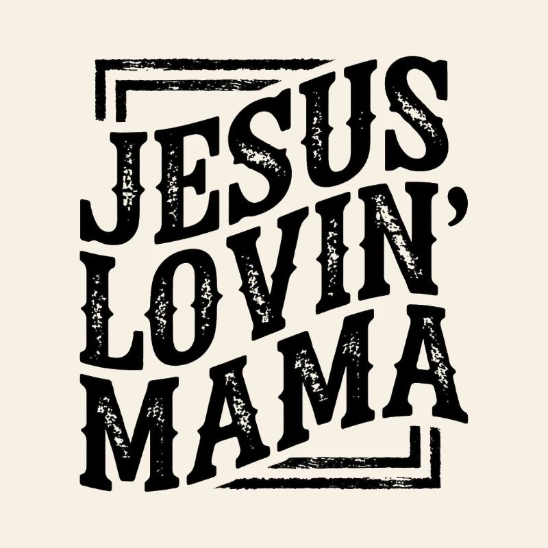 Jesus liebende Mutter Jesus loving Mama Muttertag