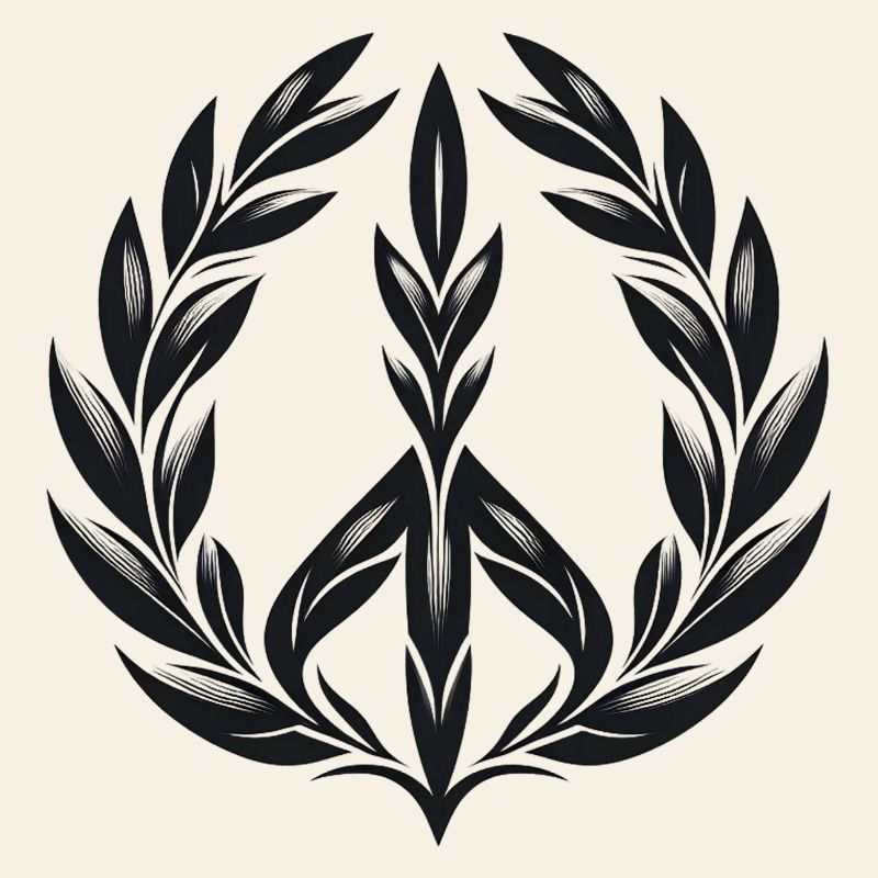 Laurel Wreath Peace