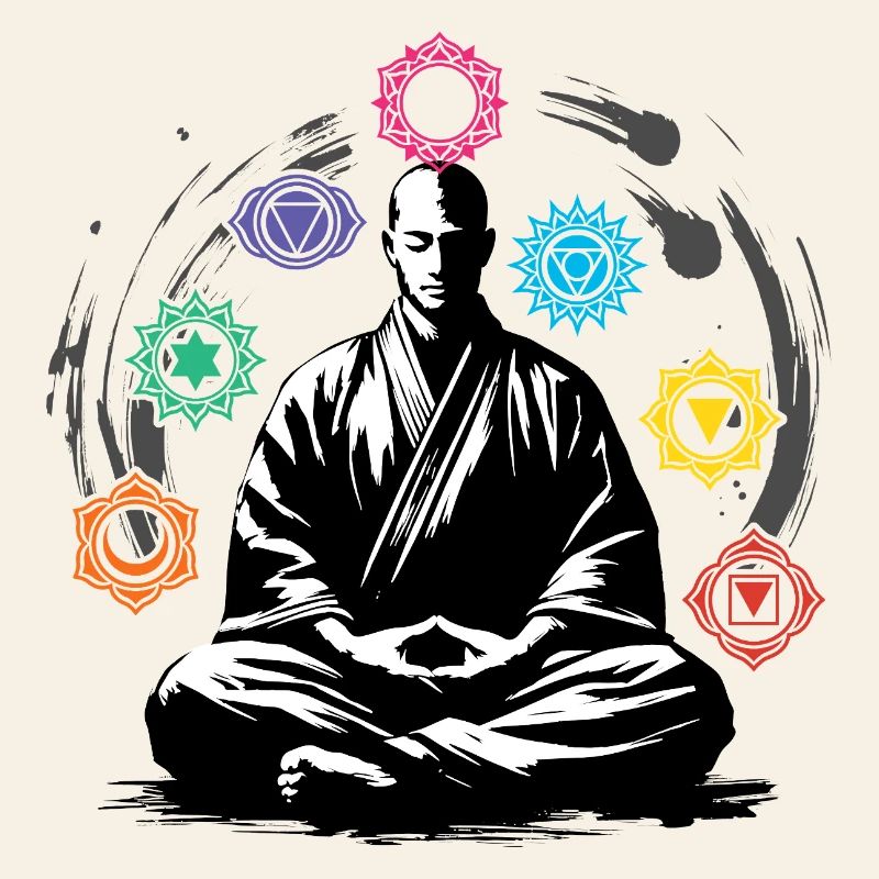 Chakra Meditating Zen Relax 