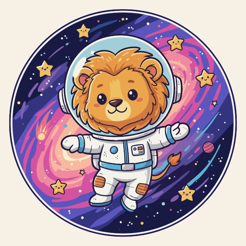 Leo astronaut in space