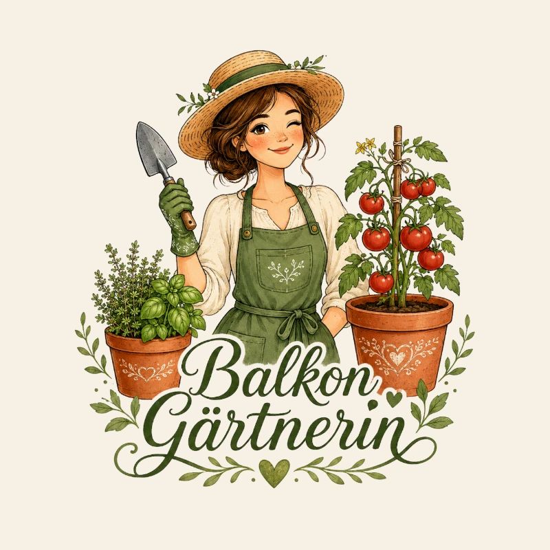 Balkon Gärtnerin