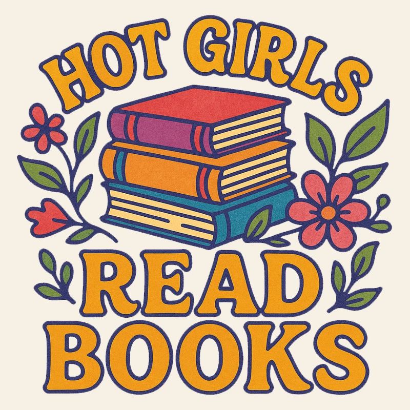 Heiße Mädchen lesen Bücher