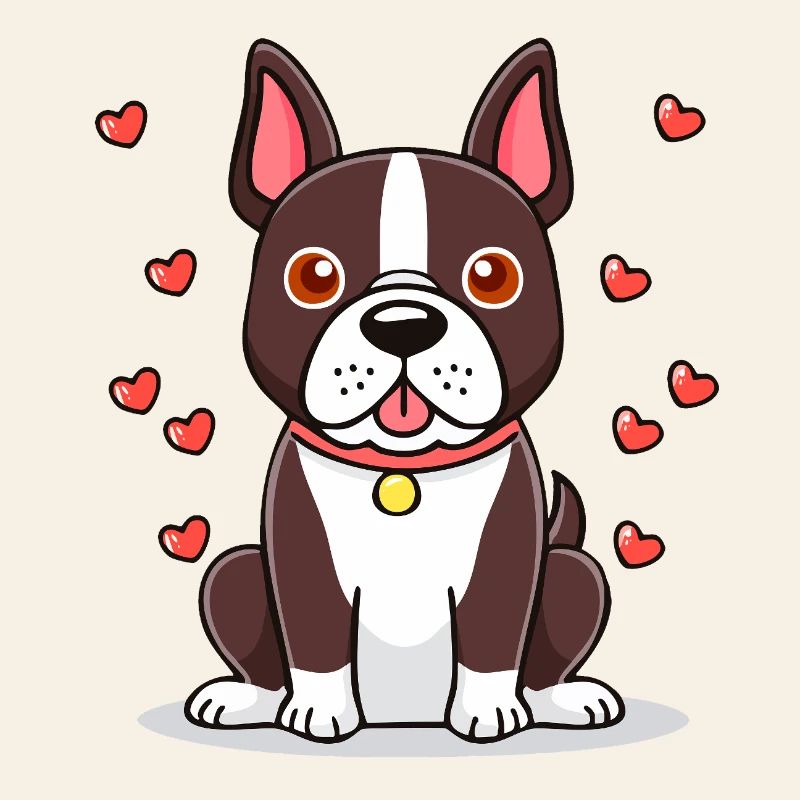 Boston-Terrier(Comic)