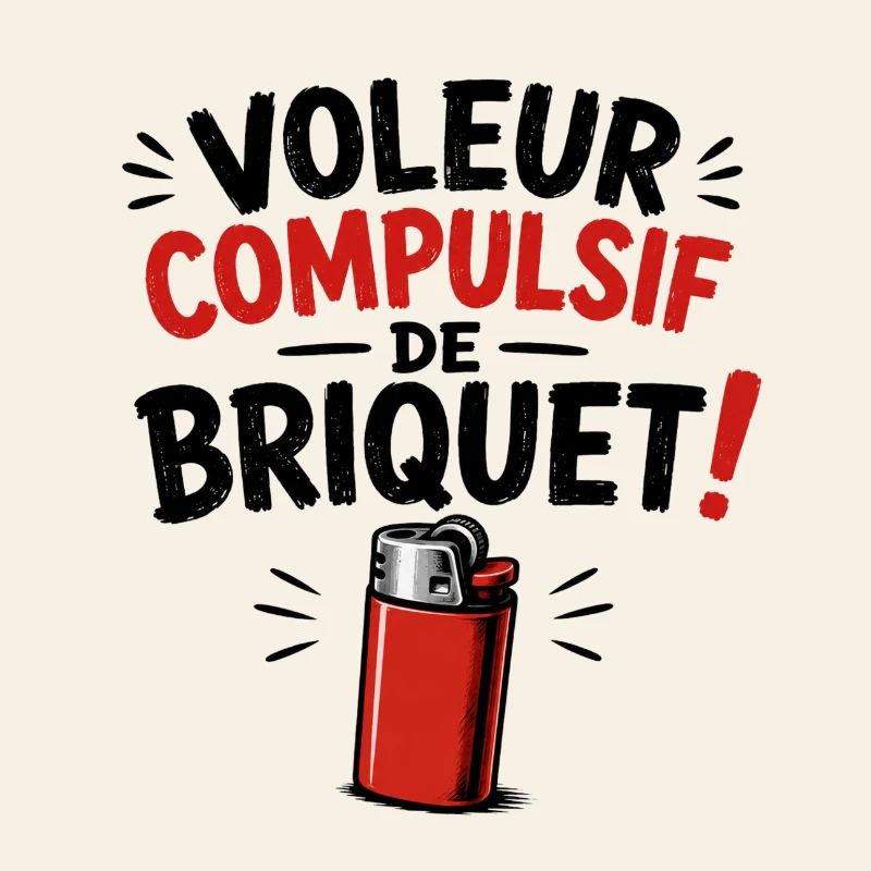Voleur Compulsif de Briquet !