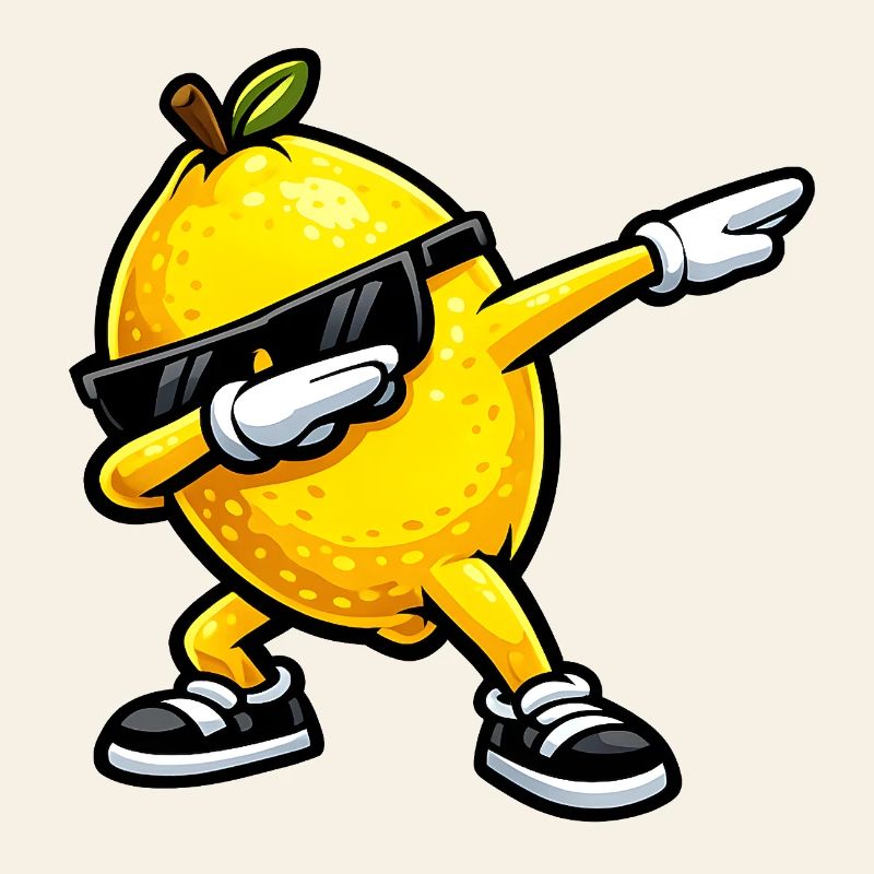 Dabbing Zitrone