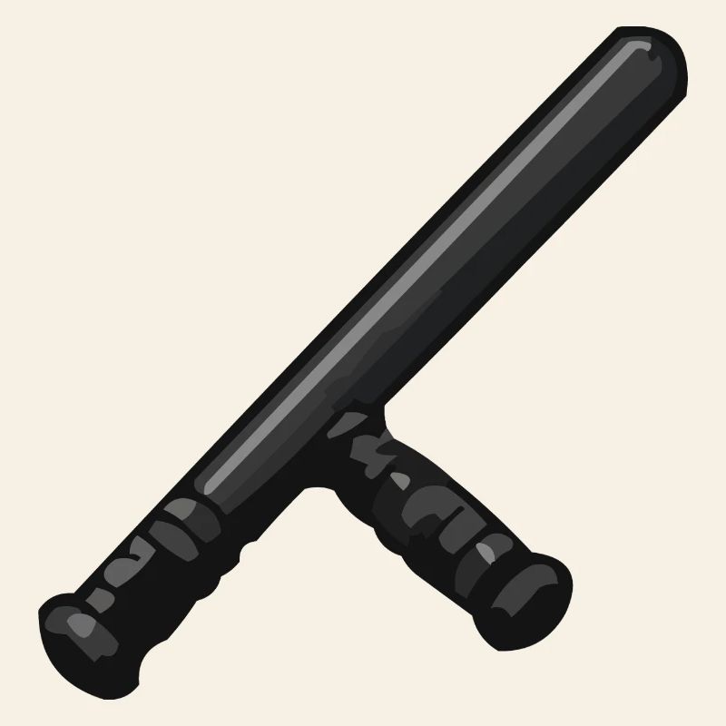 Dark Baton Graphic