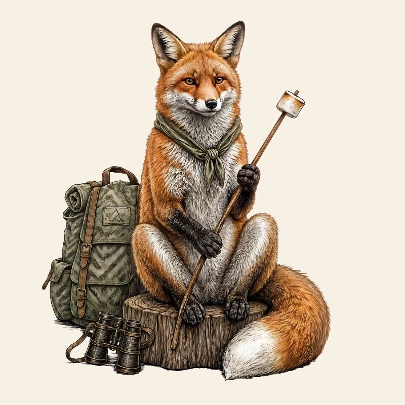 Fox camper explorer hiking