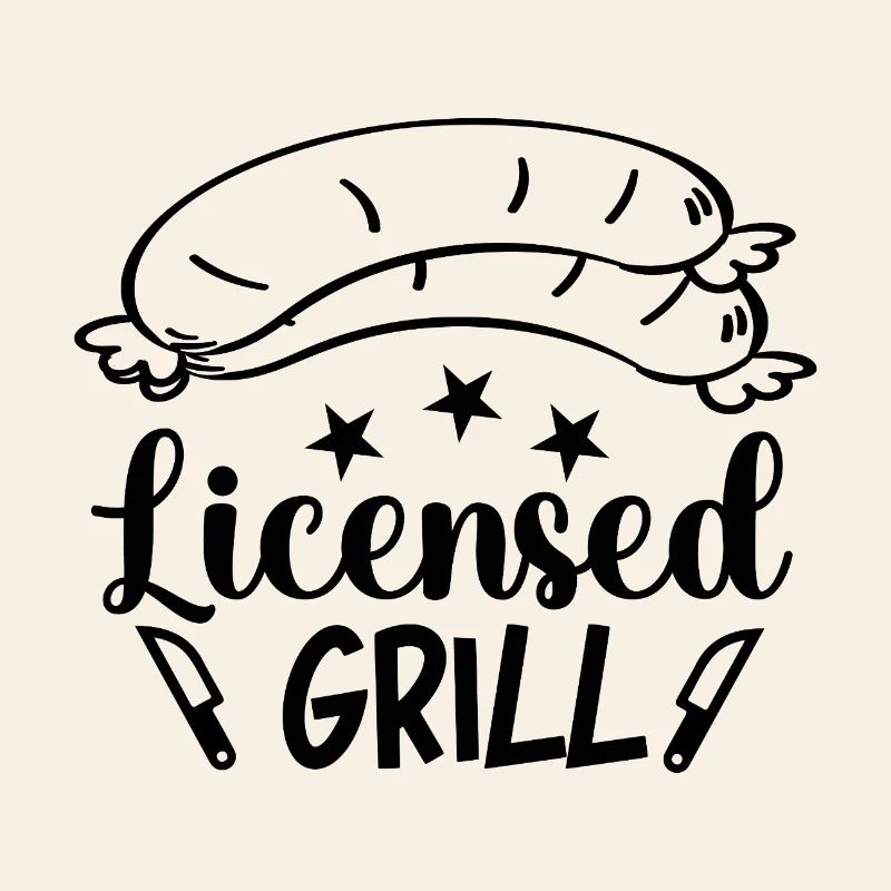 Licensed Grill Calligraphy