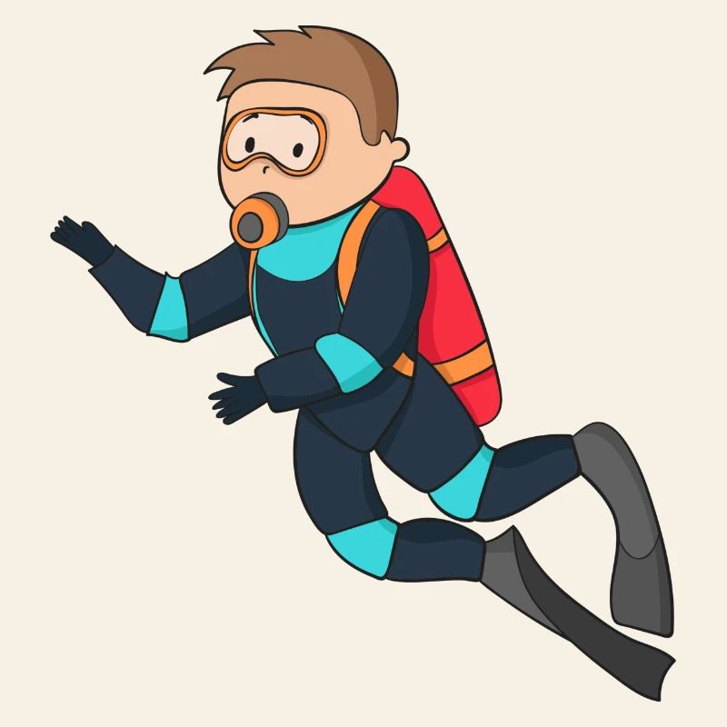 diving