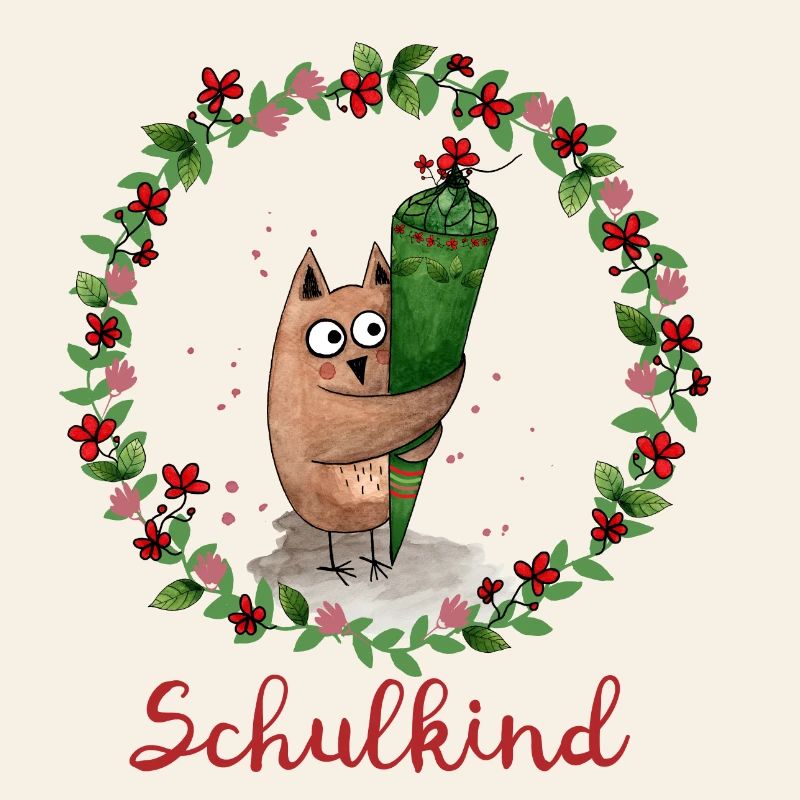 Schulkind Eule