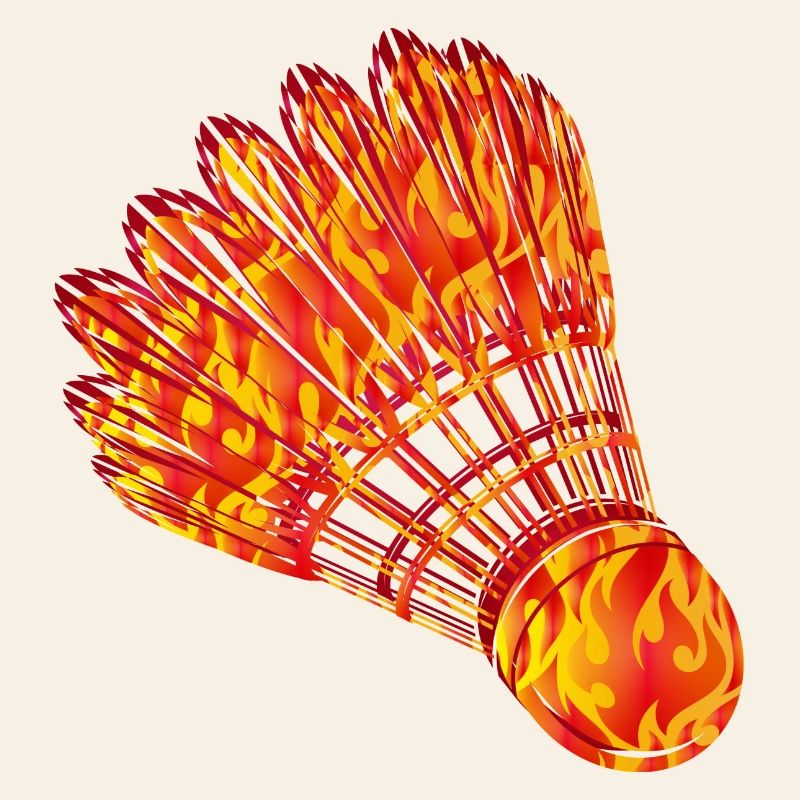 Badminton Badminton Fire Drawing