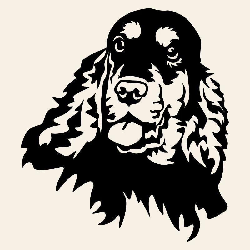 Cocker Spaniel Head