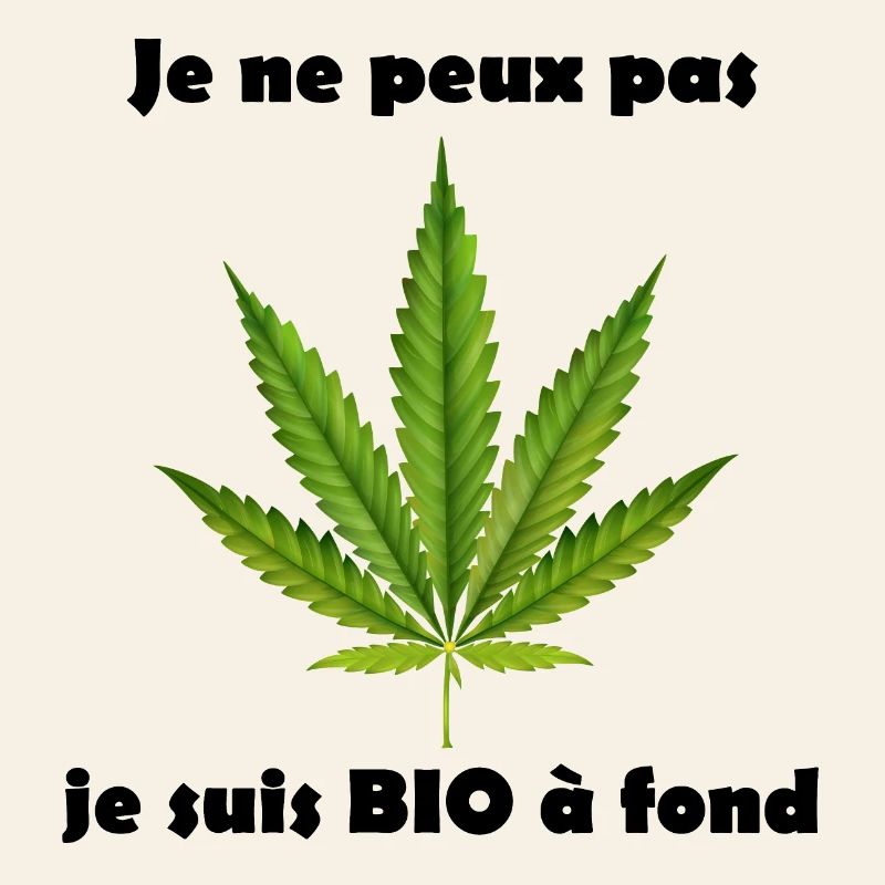 Stylized cannabis leaf for clothing