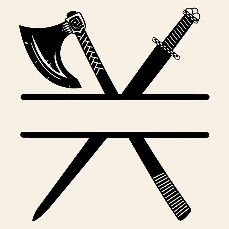 Viking axe sword