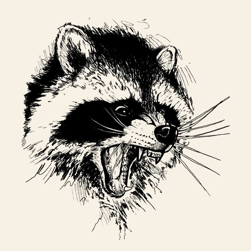 Waschbär