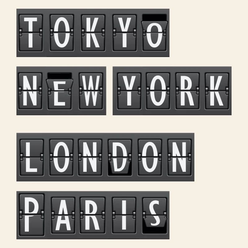 Destinations
