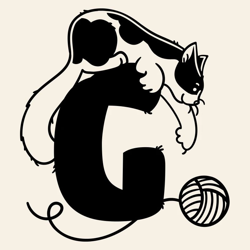 Lettre G du chat