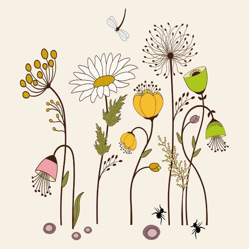 Fleurs de jardin