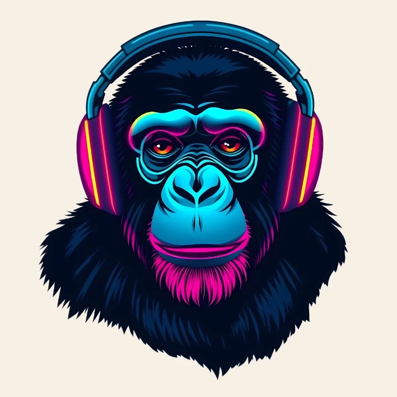 Monkey as DJ