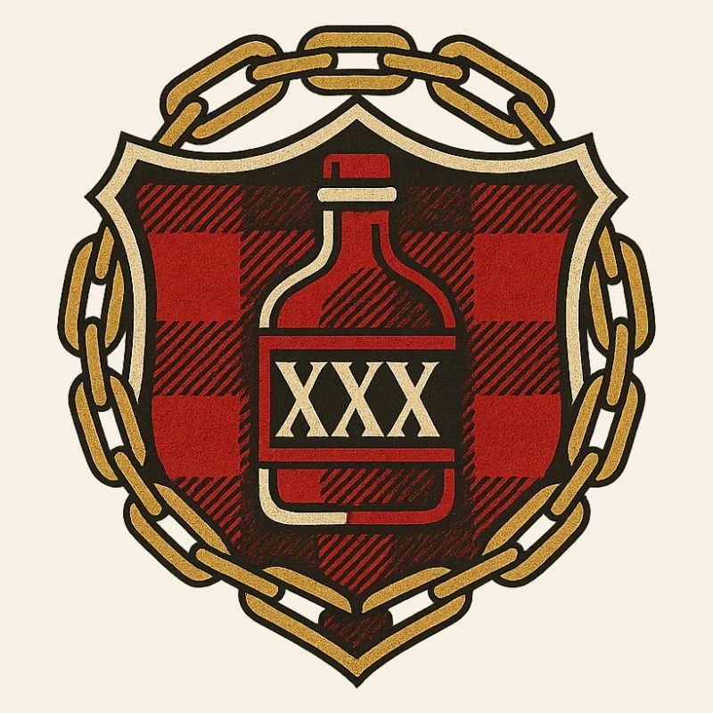 XXX Bottle Shield Patch
