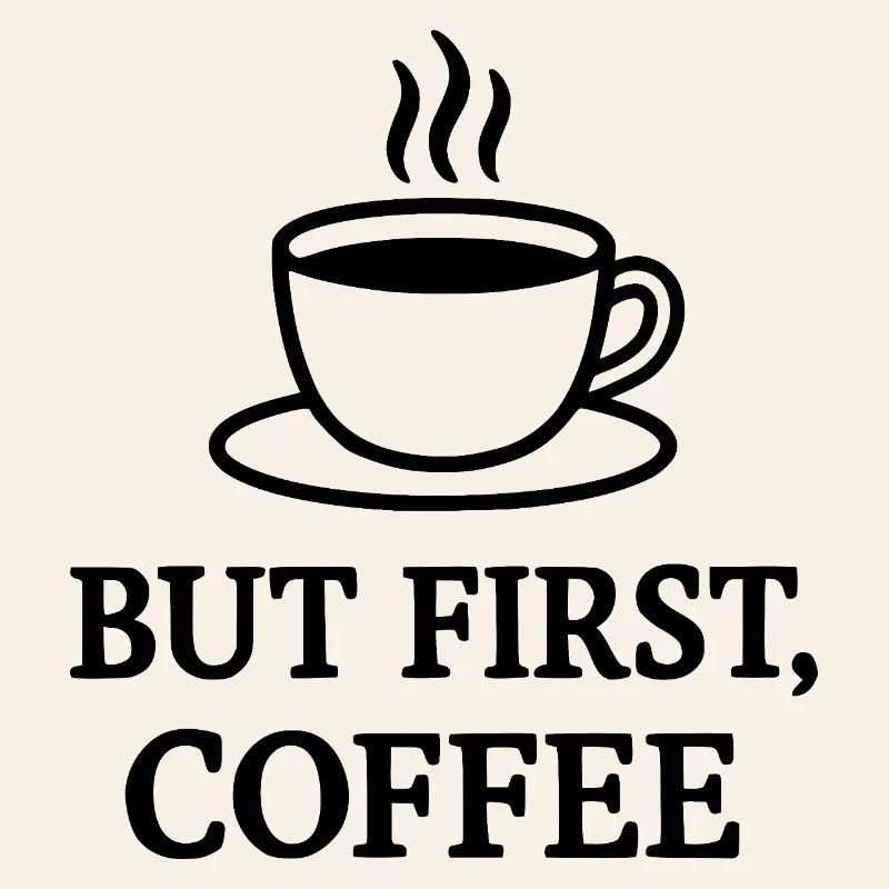 mais d’abord le café