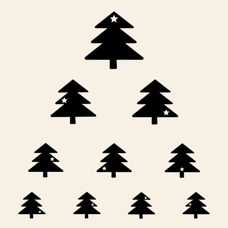 Test oculaire de l’arbre de Noël