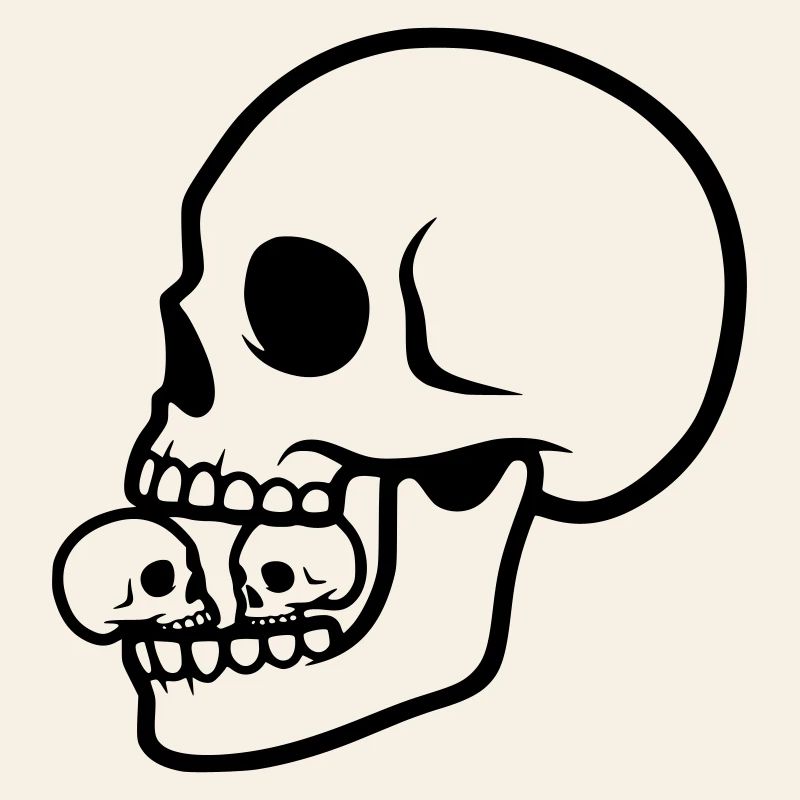 Macabre Skull | Horror Design