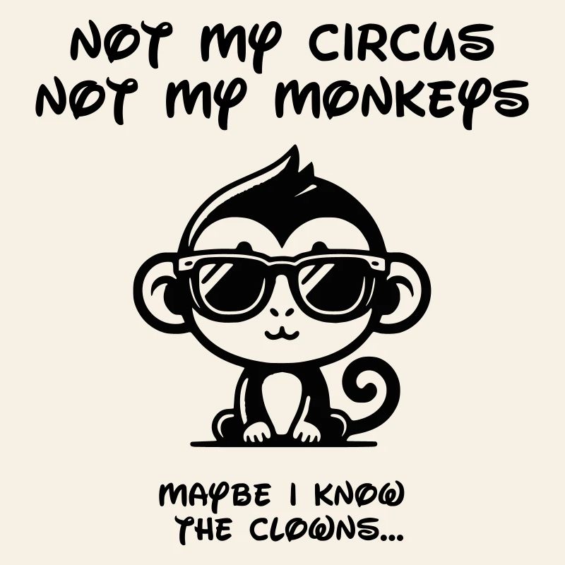 Pas mon cirque - Noir