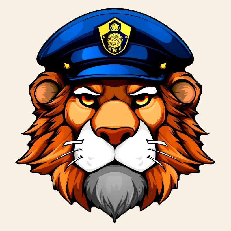 Polizei Löwe