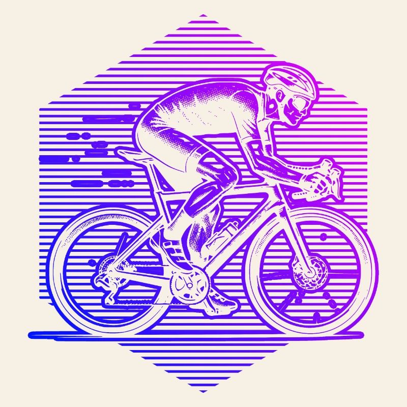Œuvres modernes de vélo de route