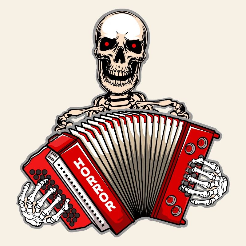 Styrian Harmonica Skeleton