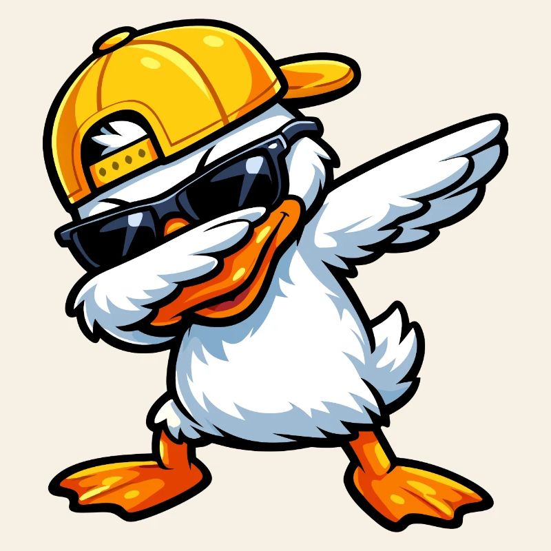 Dabbing Duck