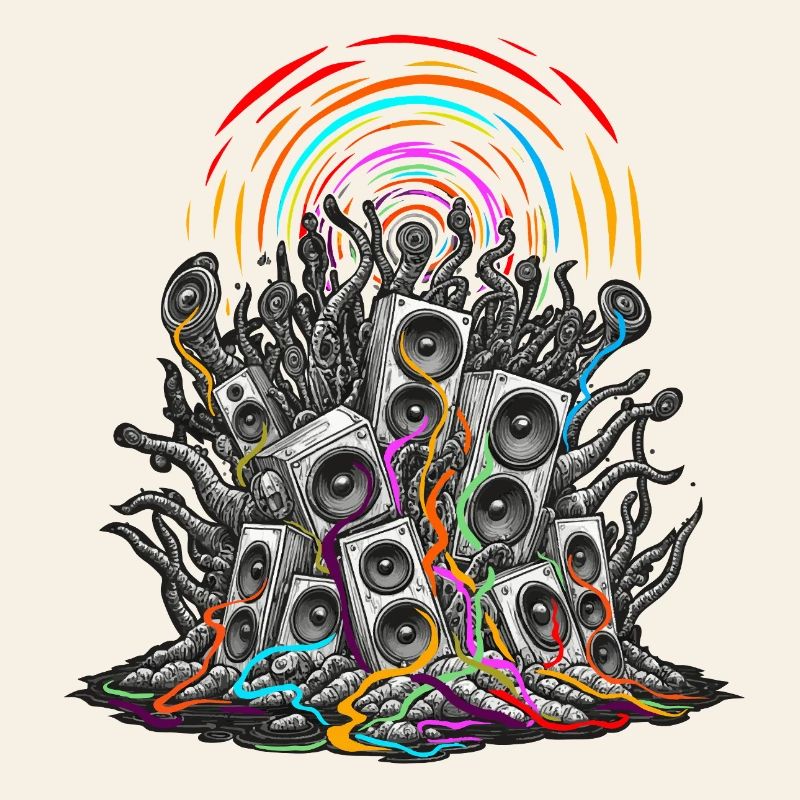Psychedelic speaker