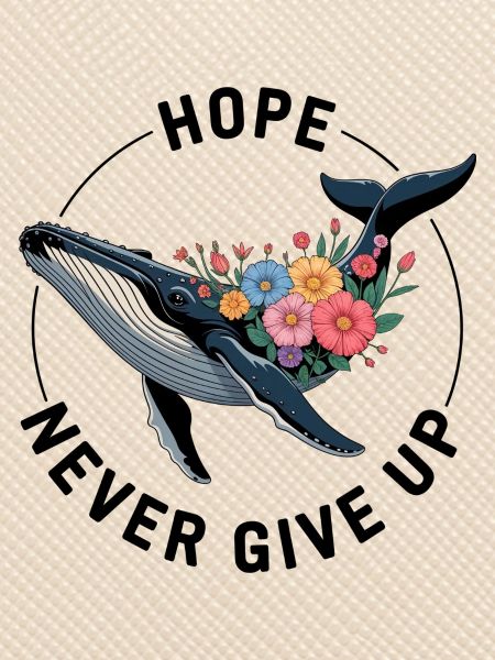 NEVER GIVE UP • FANSHIRT