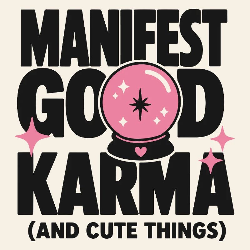 Manifest Good Karma Design mignon