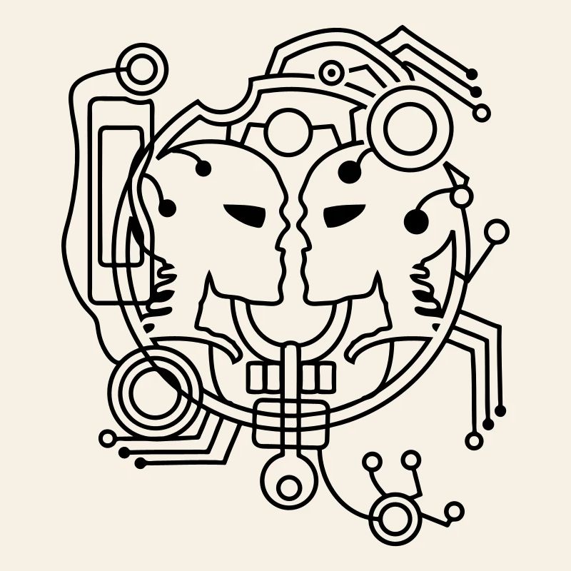 Cyber amour Skull